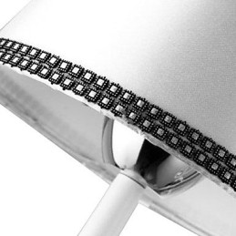 Modern Contemporary Crystal Chrome Metal Chandelier