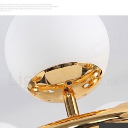 24 Light Modern Contemporary Chandelier with Glass Shade Light