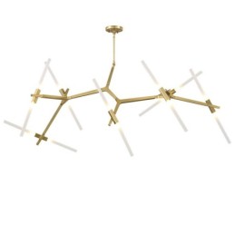 14 Light Modern Contemporary Chandelier Light (Black Golden)