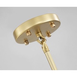 Modern Contemporary 20 Light Chandelier Light (Black Golden)