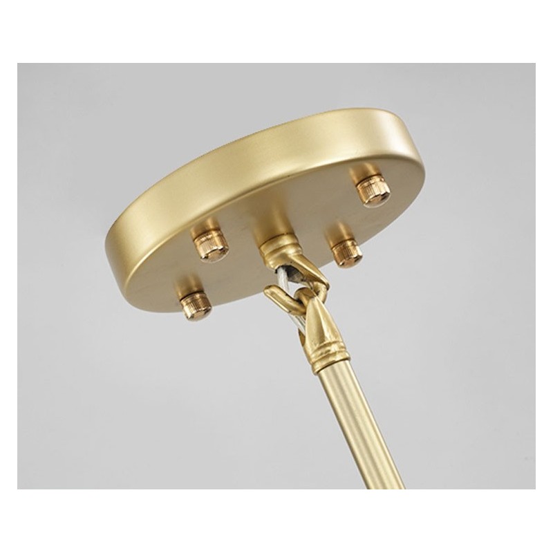 Modern Contemporary 20 Light Chandelier Light (Black Golden)