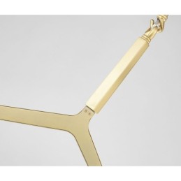 Modern Contemporary 20 Light Chandelier Light (Black Golden)