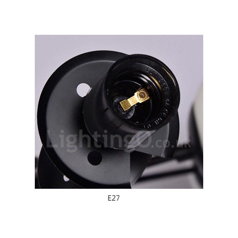 Black 12 Light 2 Tier Metal Chandelier with Glass Shade Modern Contemporary Style