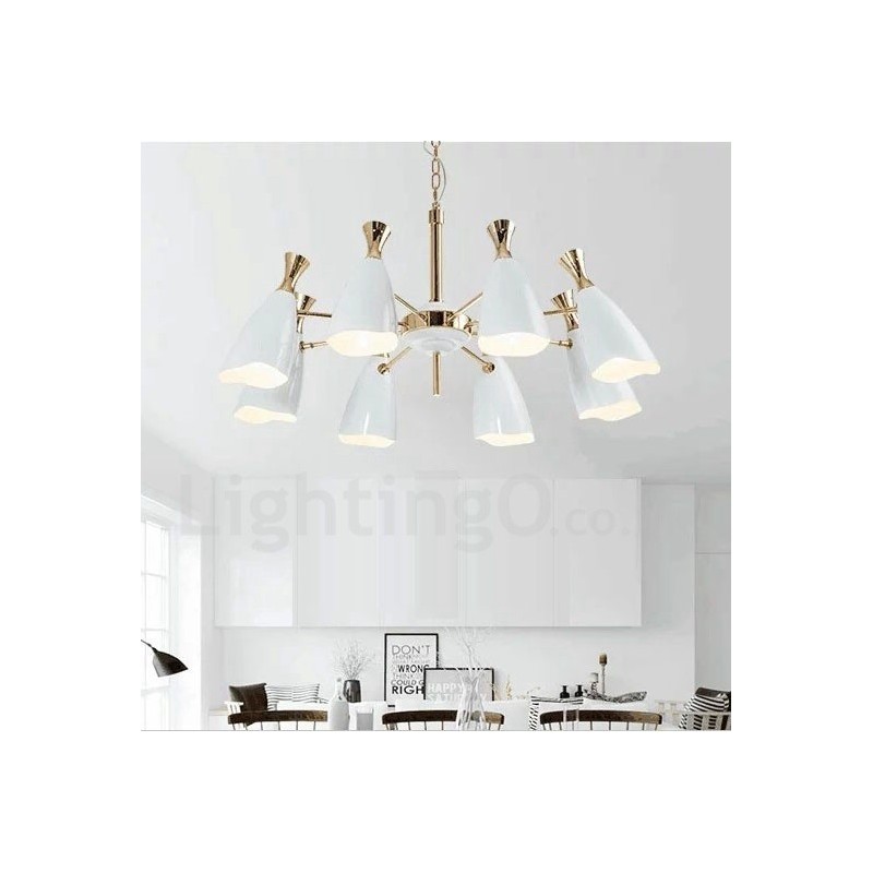 Modern Contemporary Style 8 Light Chandelier Lamp