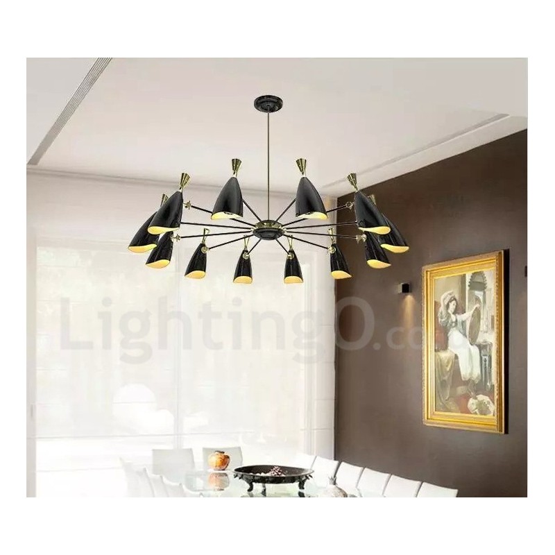 12 Light Chandelier Modern Contemporary Style Light
