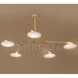 5 Light Modern Contemporary Chandelier Lamp