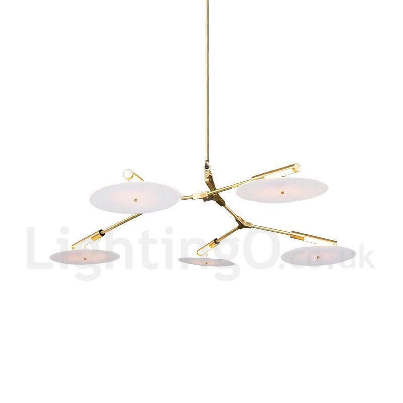 5 Light Modern Contemporary Chandelier Lamp