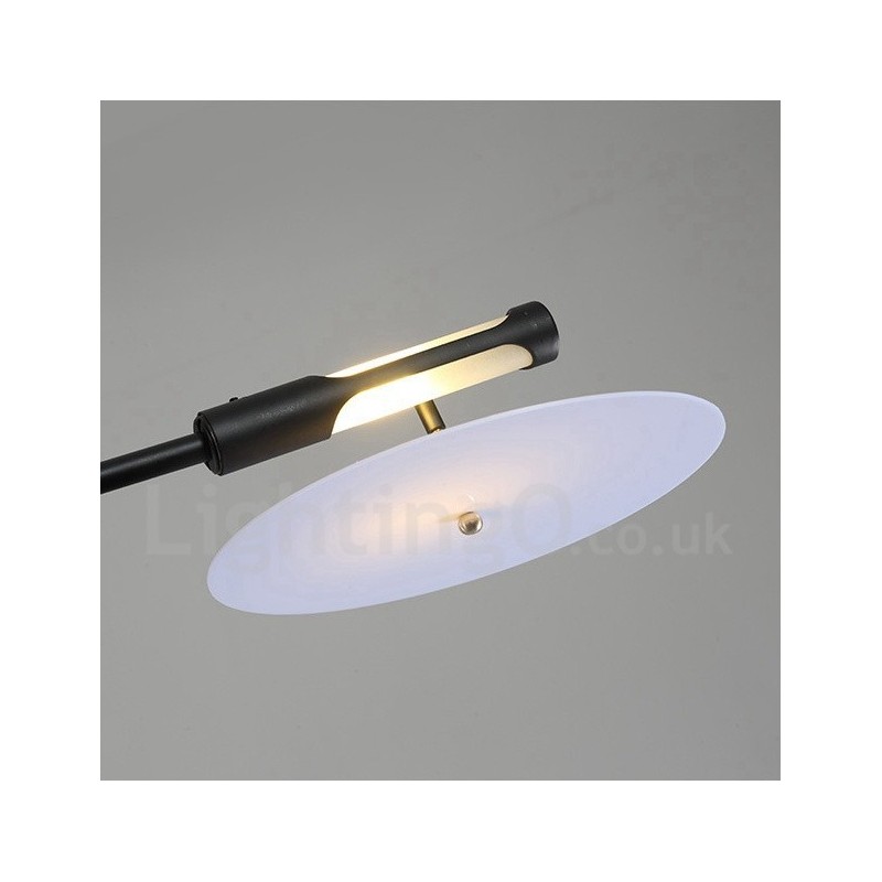 Black 9 Light Modern Contemporary Chandelier Lamp