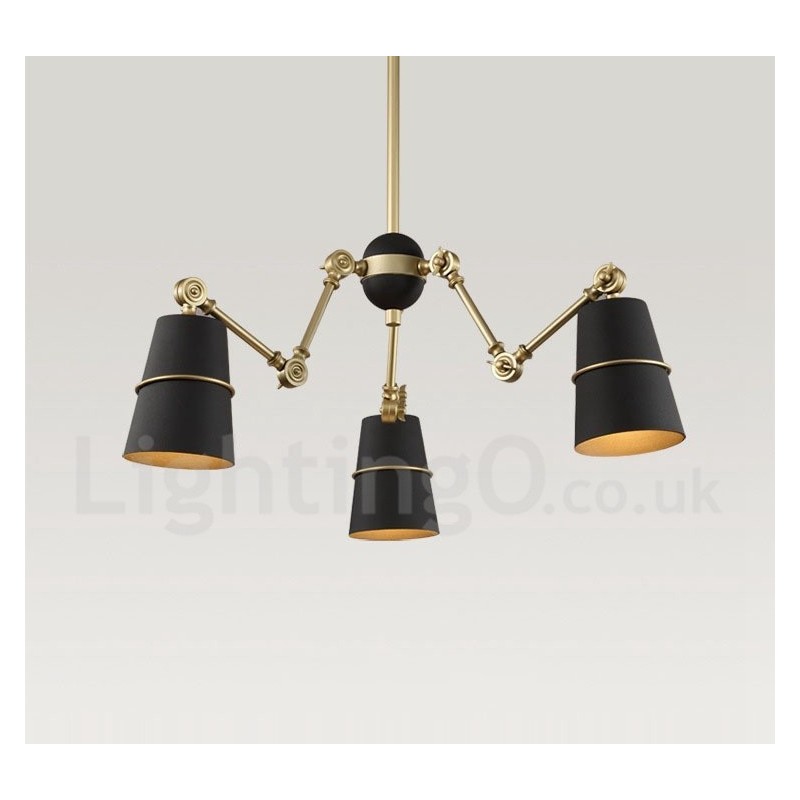 3 Light Modern Contemporary Chandelier Lamp Light