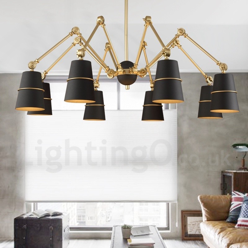 8 Light Modern Contemporary Chandelier Lamp Light