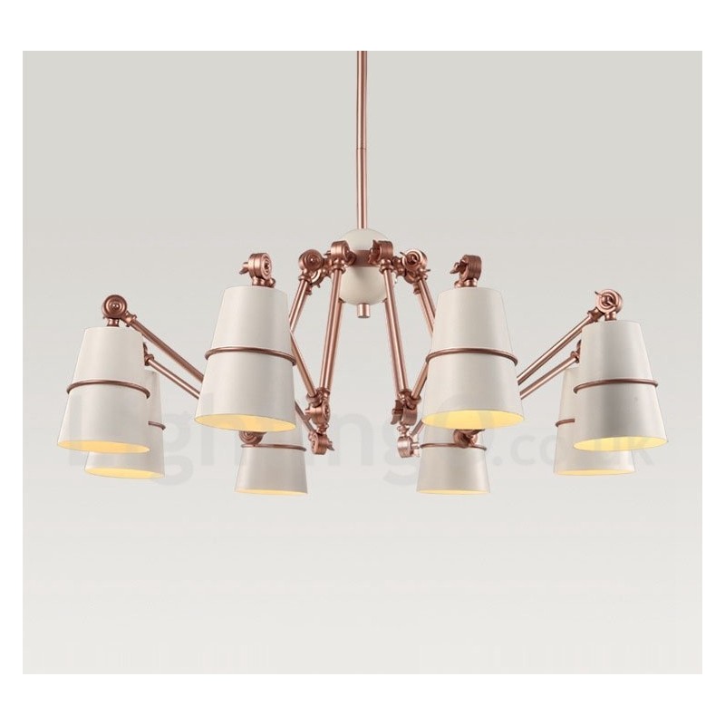8 Light Modern Contemporary Chandelier Lamp Light