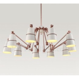 10 Light Chandelier Lamp with Modern Contemporary Style Light
