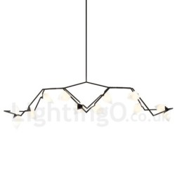 Modern Contemporary 8 Light Chandelier Lamp Light