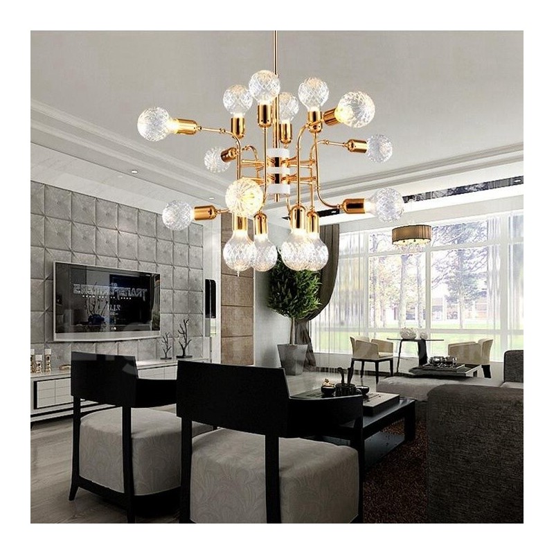 4 Tier Modern Contemporary 16 Light Chandelier Lamp Light