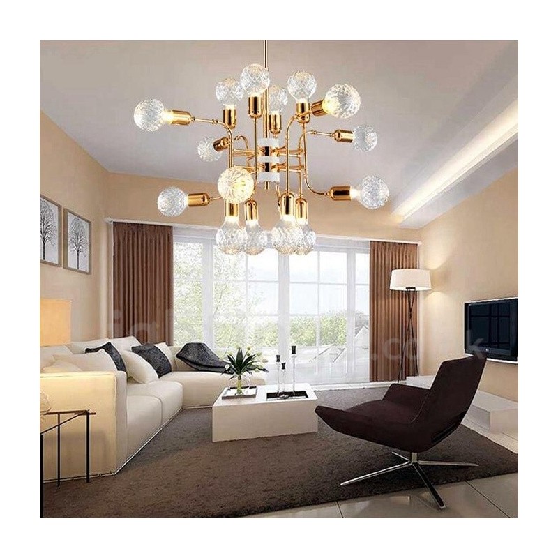 4 Tier Modern Contemporary 16 Light Chandelier Lamp Light