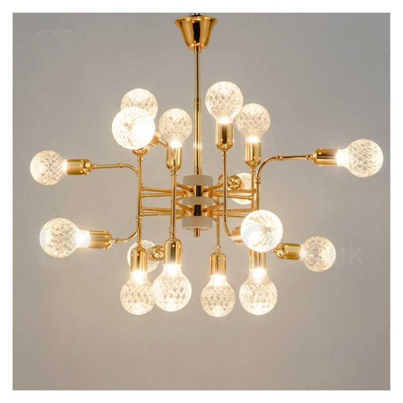4 Tier Modern Contemporary 16 Light Chandelier Lamp Light