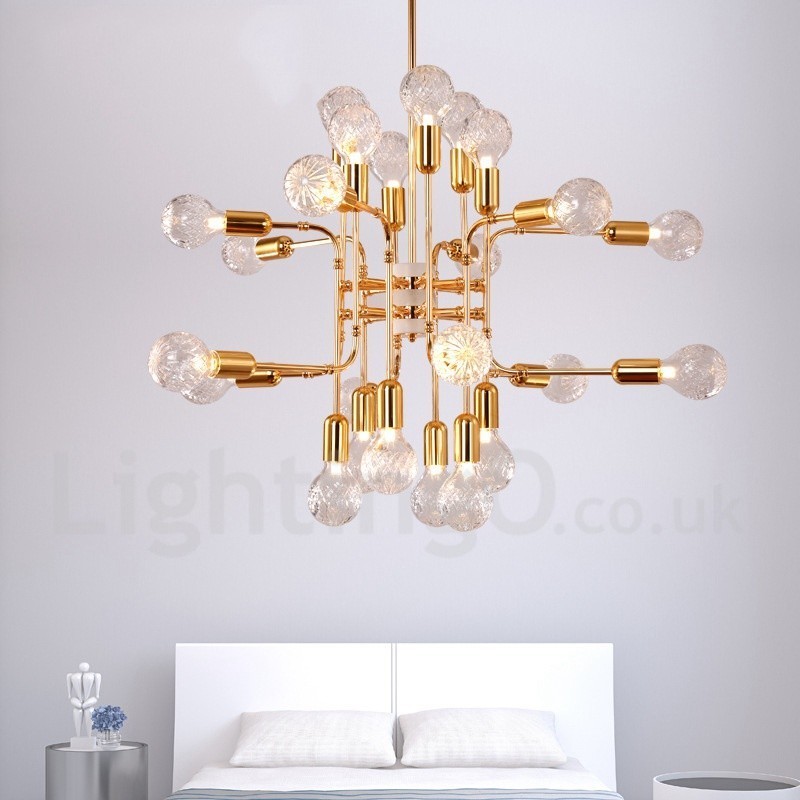 4 Tier Modern Contemporary 16 Light Chandelier Lamp Light