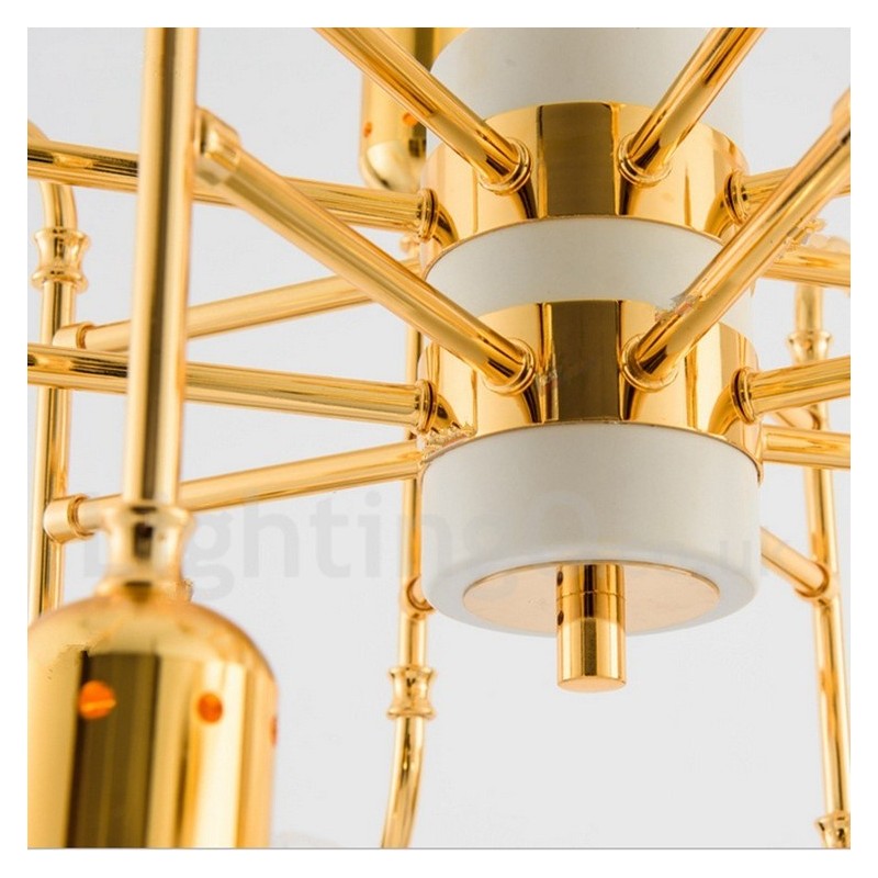 4 Tier Modern Contemporary 16 Light Chandelier Lamp Light