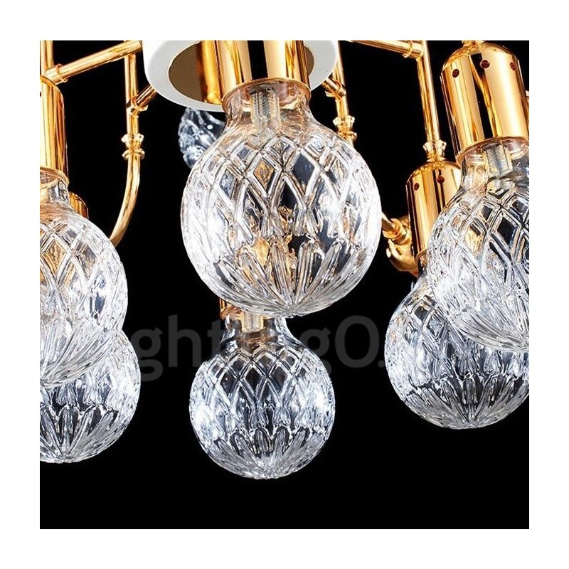 4 Tier Modern Contemporary 24 Light Chandelier Lamp Light