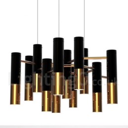 Modern Contemporary 13 Light Chandelier Single Tier Lamp Light