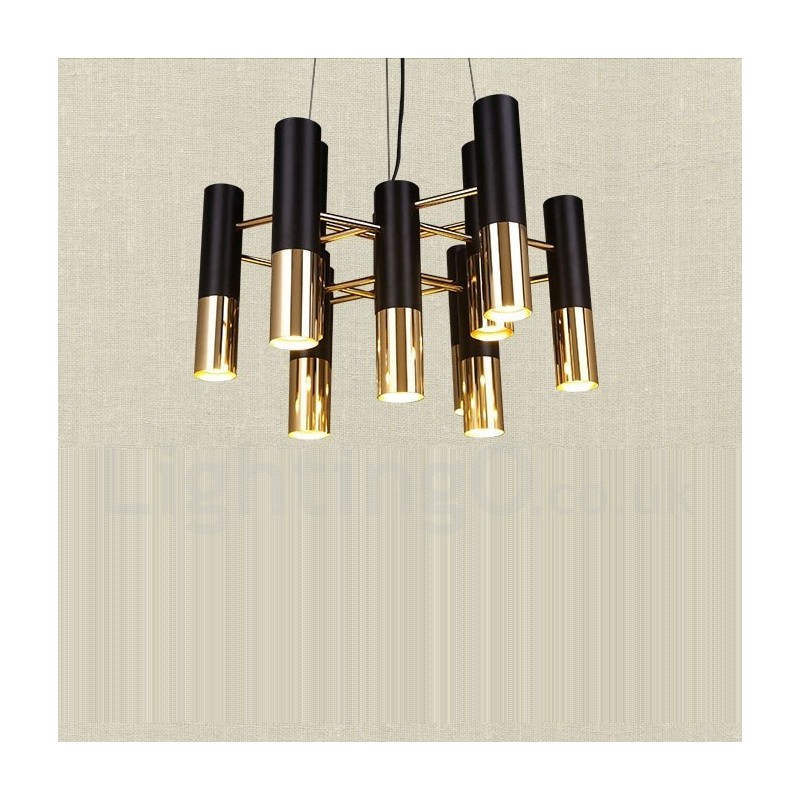Modern Contemporary 13 Light Chandelier Single Tier Lamp Light
