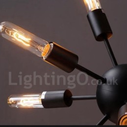 12 Light Retro Vintage Sputnik Chandelier