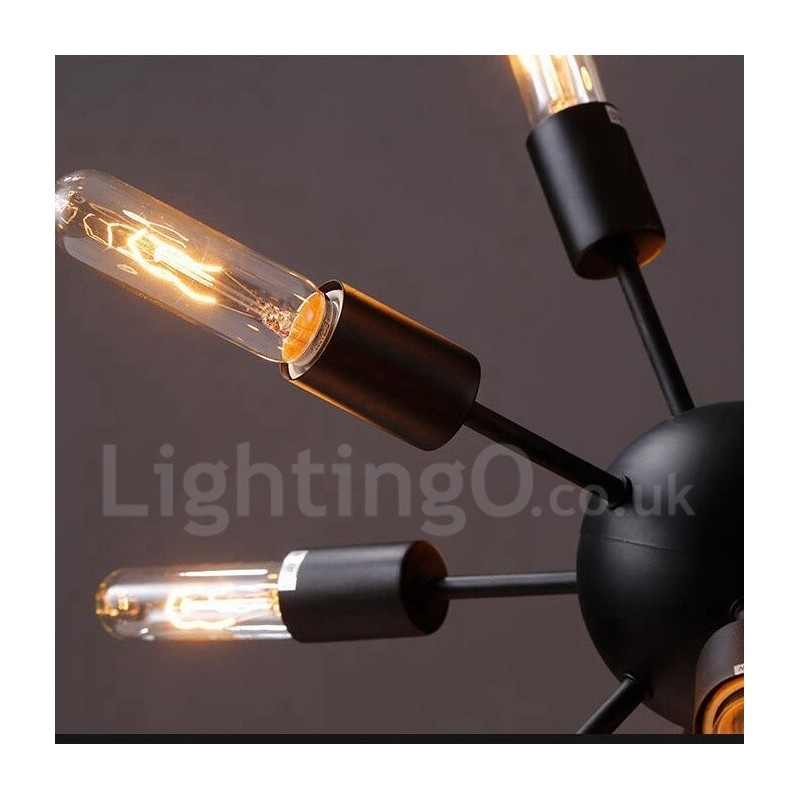12 Light Retro Vintage Sputnik Chandelier