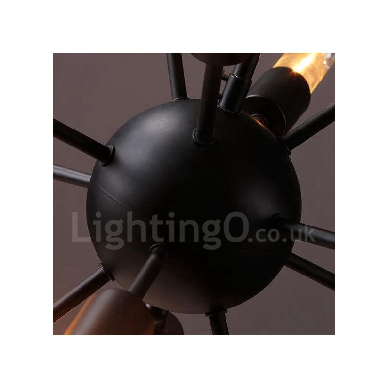 12 Light Retro Vintage Sputnik Chandelier