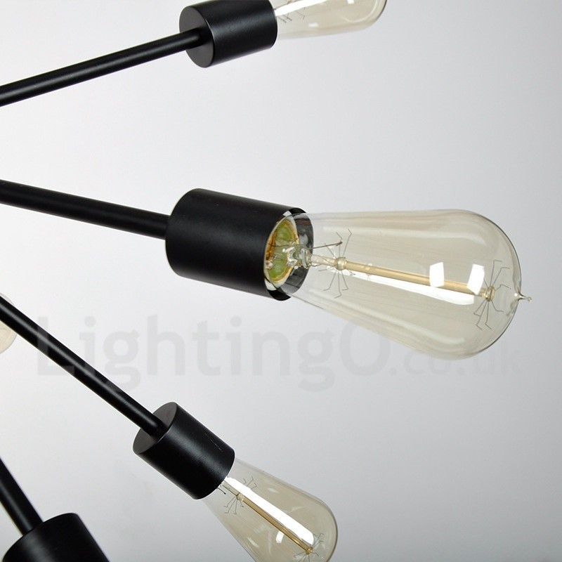 16 Light Vintage Retro Sputnik Chandelier