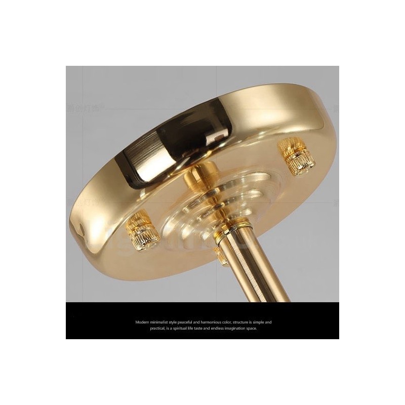 Modern Contemporary 2 Tier 16 Light Golden Chandelier Lamp