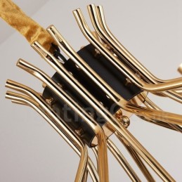 Modern Contemporary 12 Light 2 Tier Chandelier Lamp Light