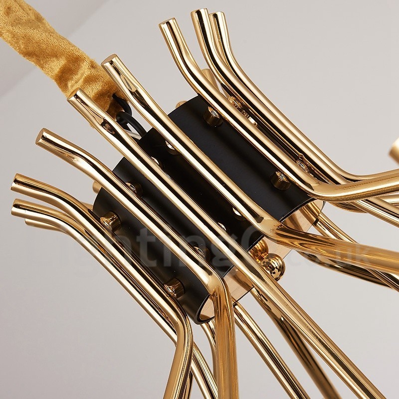 Modern Contemporary 12 Light 2 Tier Chandelier Lamp Light