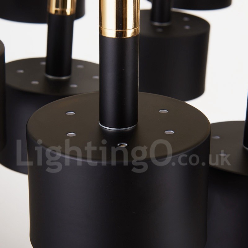 Modern Contemporary 12 Light 2 Tier Chandelier Lamp Light