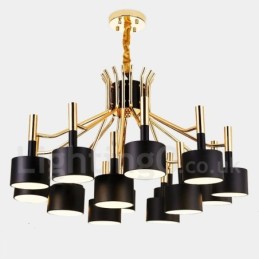 15 Light 2 Tier Modern Contemporary Style Chandelier Lamp Light