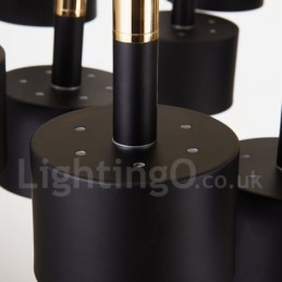 15 Light 2 Tier Modern Contemporary Style Chandelier Lamp Light