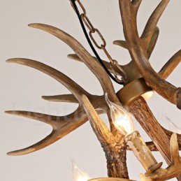 Vintage Country 12 Light Chandelier Light