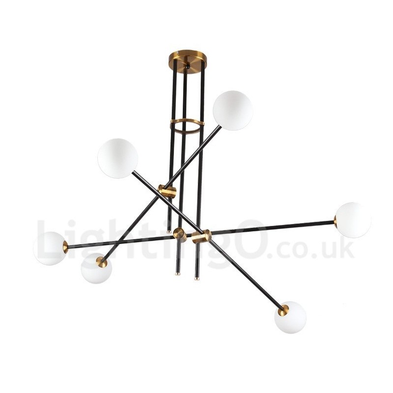 Modern Contemporary 6 Light 3 Tier Chandelier Light