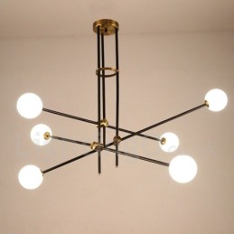 Modern Contemporary 6 Light 3 Tier Chandelier Light