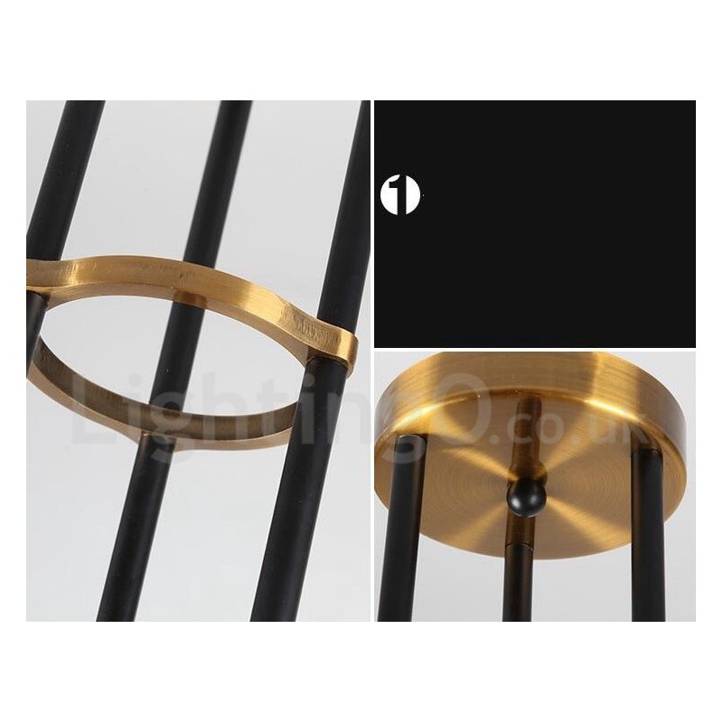 Modern Contemporary 6 Light 3 Tier Chandelier Light