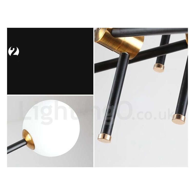 Modern Contemporary 6 Light 3 Tier Chandelier Light