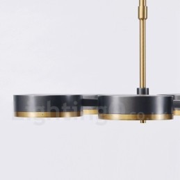 5 Light Modern Contemporary Single Tier Chandelier Light
