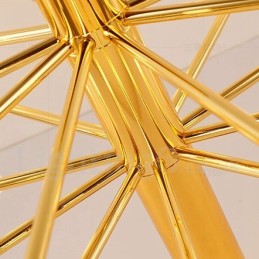 40 Light Golden 2 Tier Modern Contemporary Chandelier Light Lamp