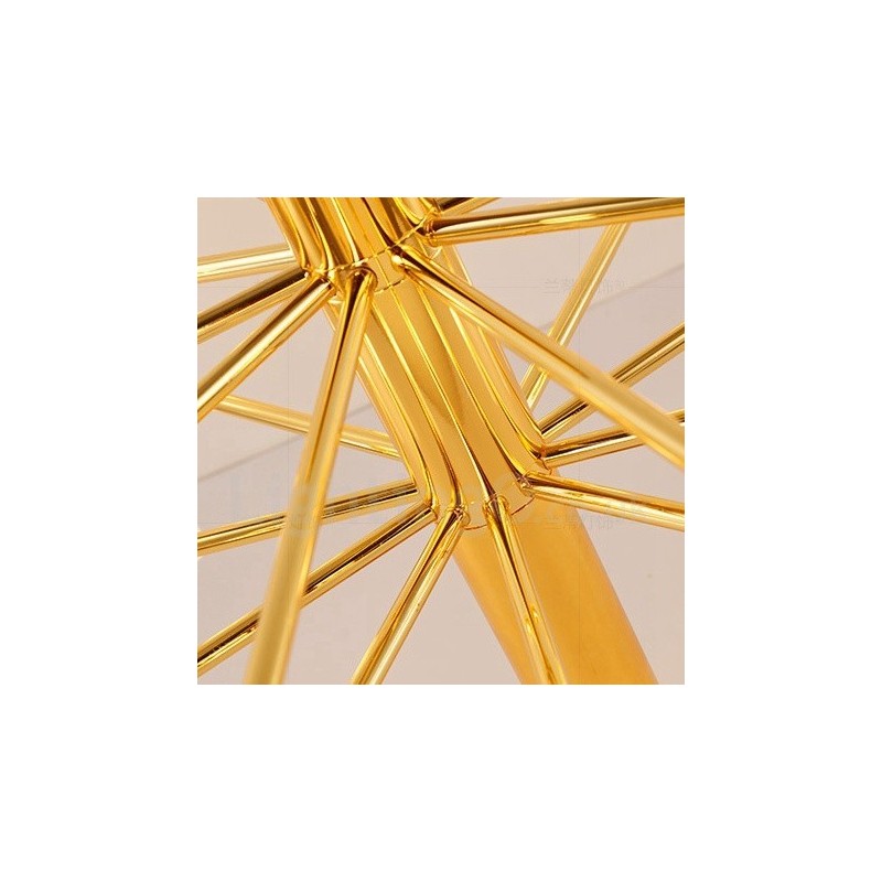 40 Light Golden 2 Tier Modern Contemporary Chandelier Light Lamp