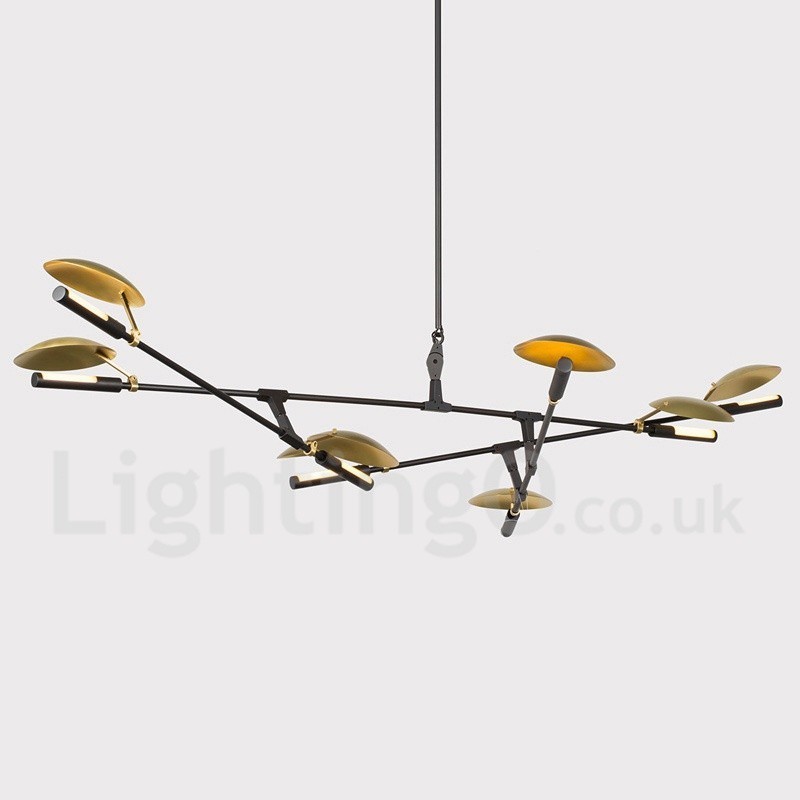 Modern Contemporary 8 Light Chandelier Light Lamp