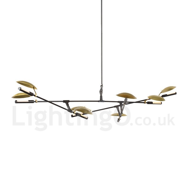 Modern Contemporary 8 Light Chandelier Light Lamp