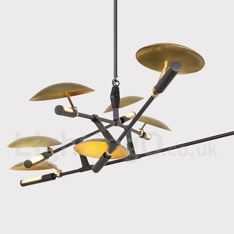 Modern Contemporary 8 Light Chandelier Light Lamp