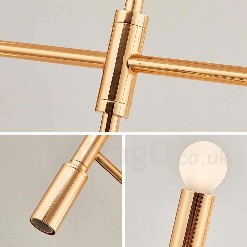 8 Light 3 Tier Modern Contemporary Chandelier Lamp Light