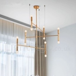 8 Light 3 Tier Modern Contemporary Chandelier Lamp Light
