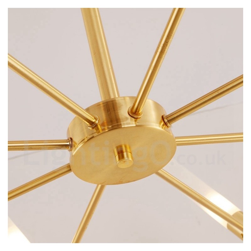 8 Light Rotatable Modern Contemporary Chandelier Light