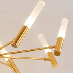 8 Light Rotatable Modern Contemporary Chandelier Light